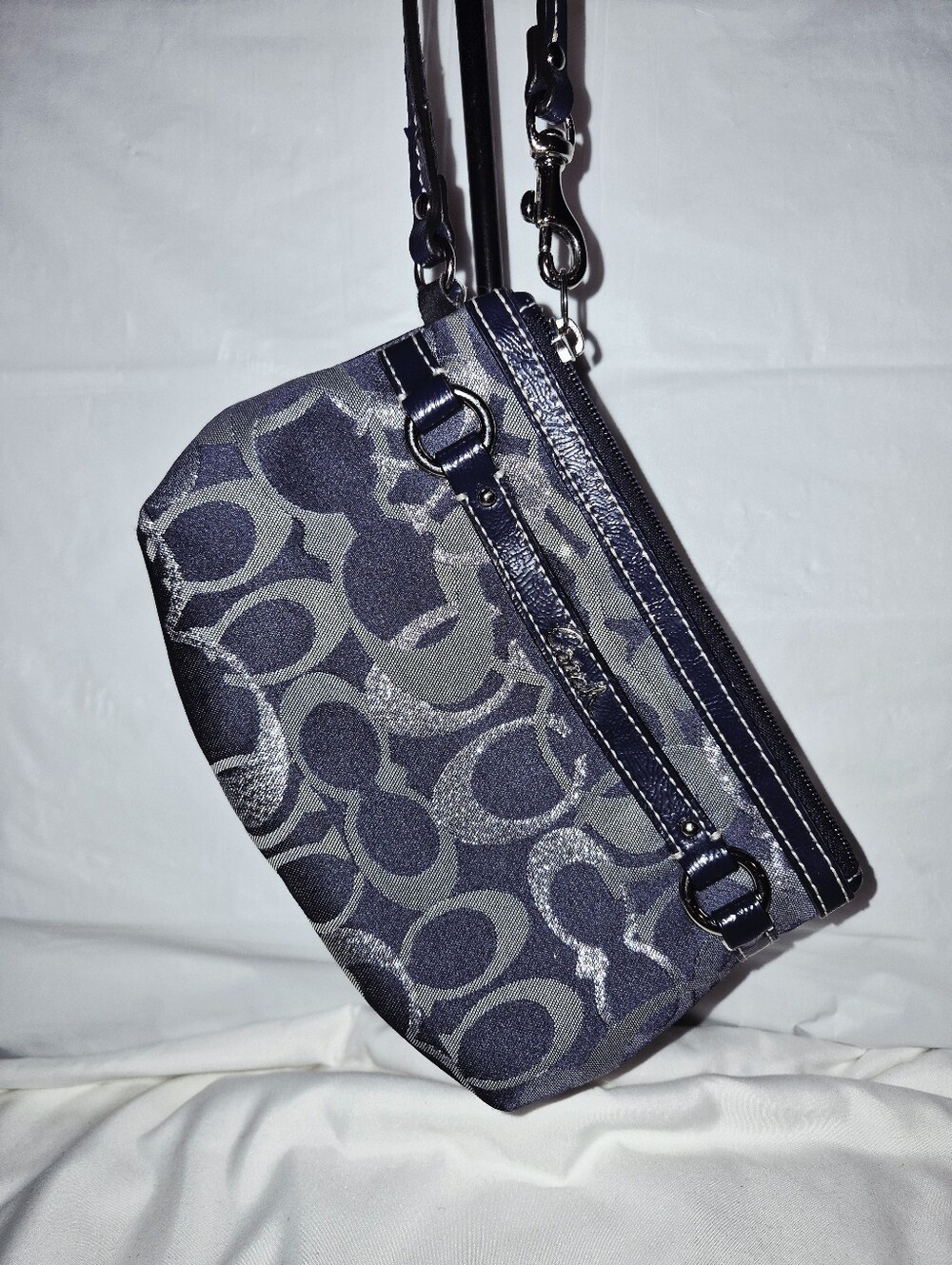 Coach Gallery Optic Signature Wristlet